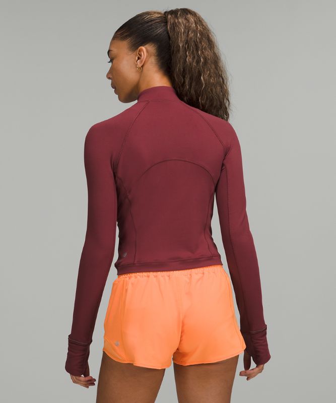 It's Rulu Run Cropped Half Zip