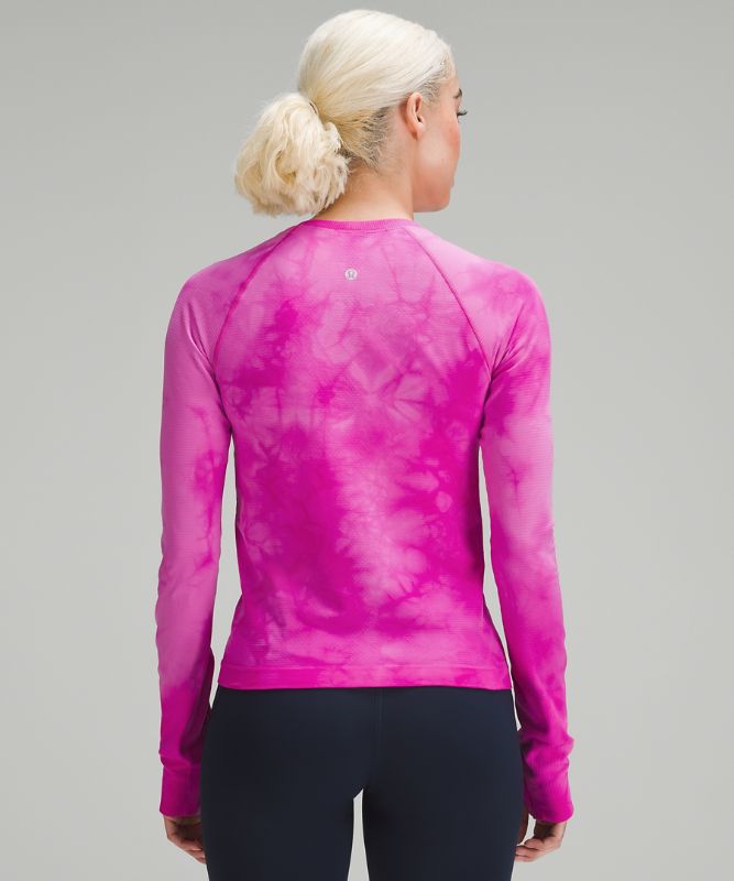 Swiftly Tech Long-Sleeve Shirt 2.0 Race Length *Marble Dye