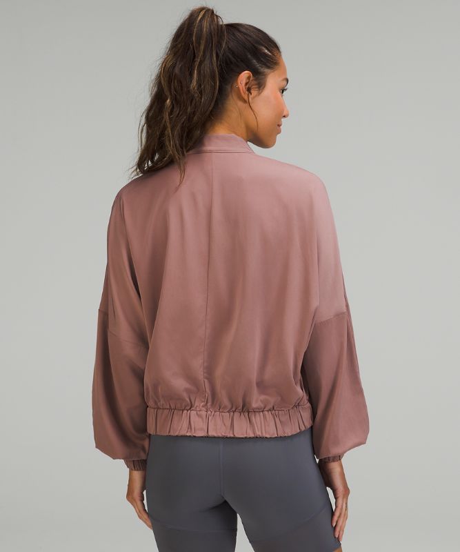 lululemon lab Oversized-Fit Short Track Jacket *Online Only