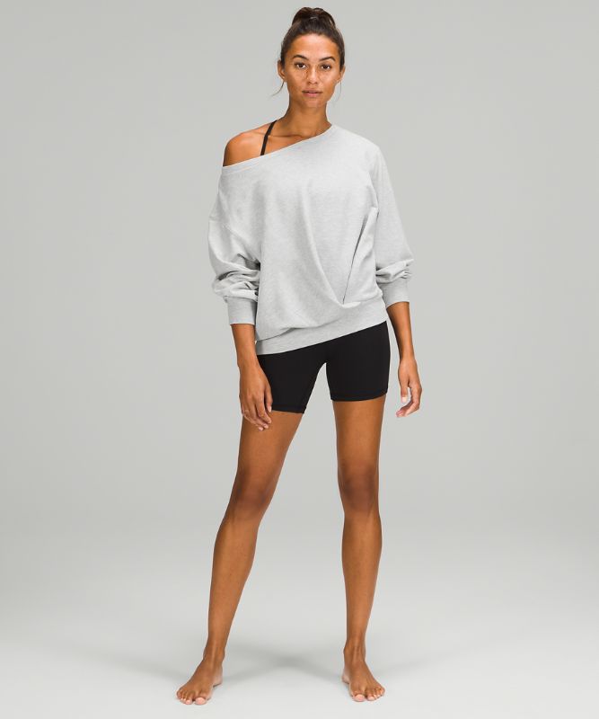 Pleated Modal Fleece Pullover