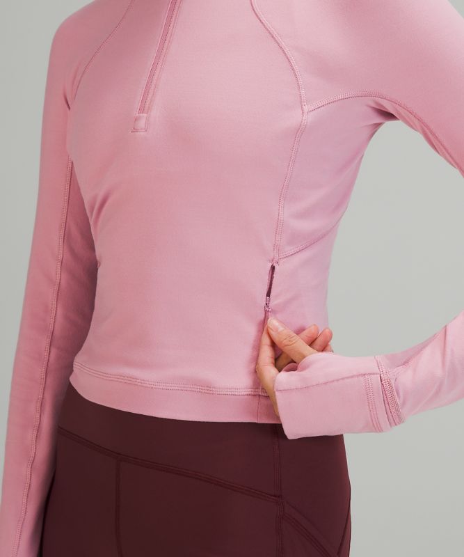 It's Rulu Run Cropped Half Zip