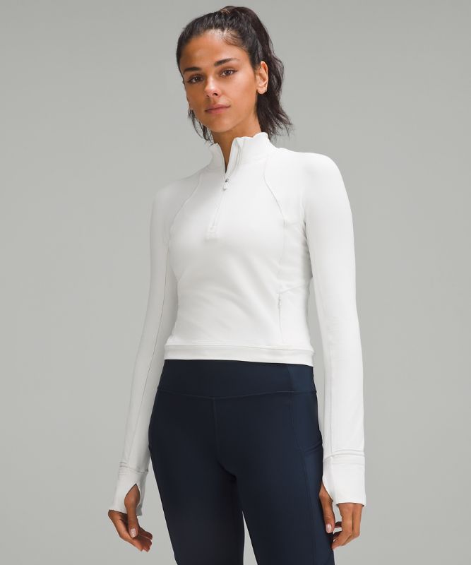 It's Rulu Run Cropped Half Zip