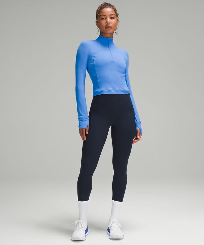 It's Rulu Run Cropped Half Zip