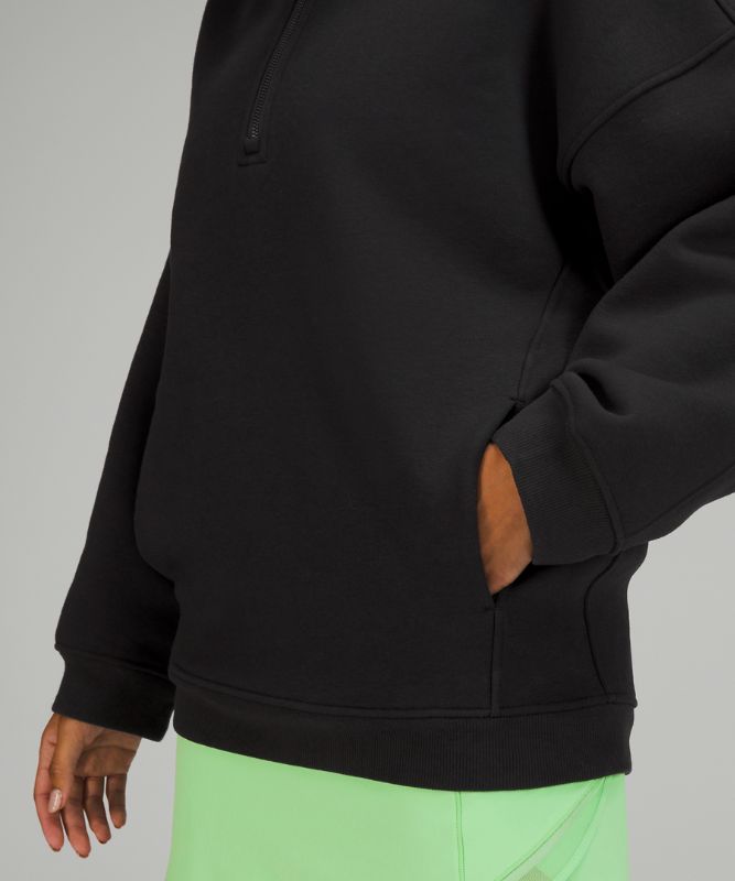 Thick Fleece Half-Zip *Online Only