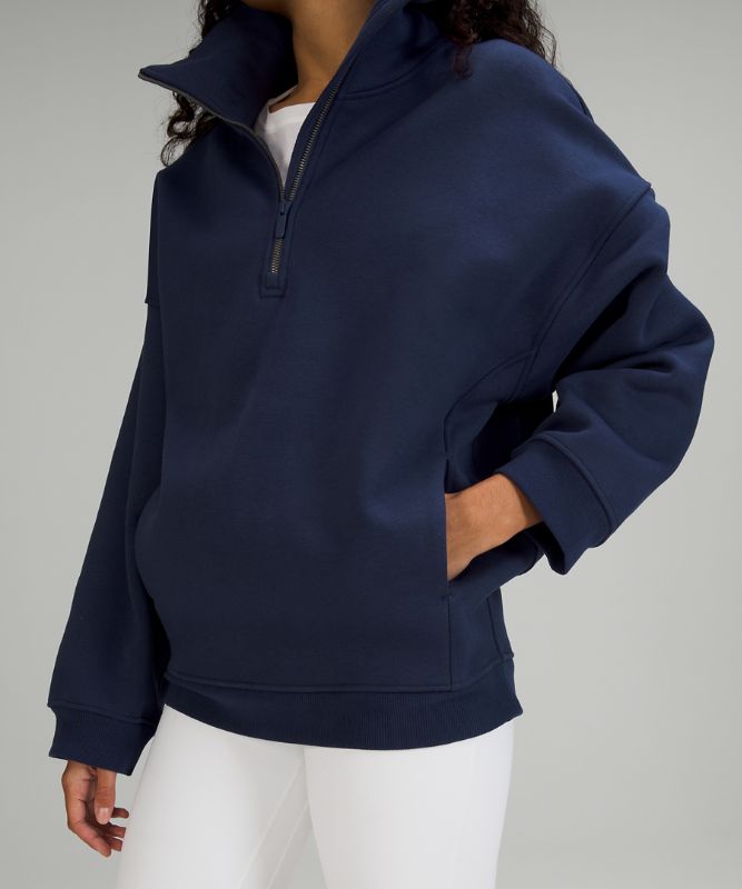 Thick Fleece Half-Zip *Online Only