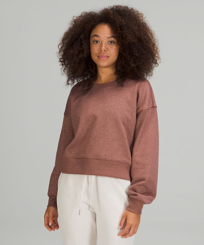 Perfectly Oversized Cropped Crew *Spark