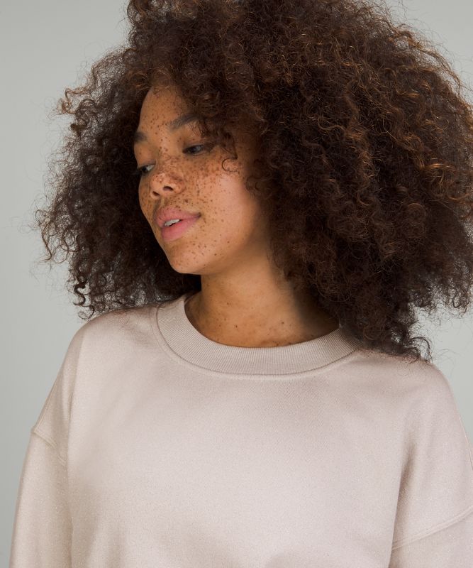 Perfectly Oversized Cropped Crew *Spark