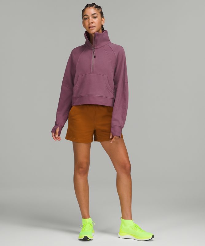 Scuba Oversized Funnel Neck Half Zip