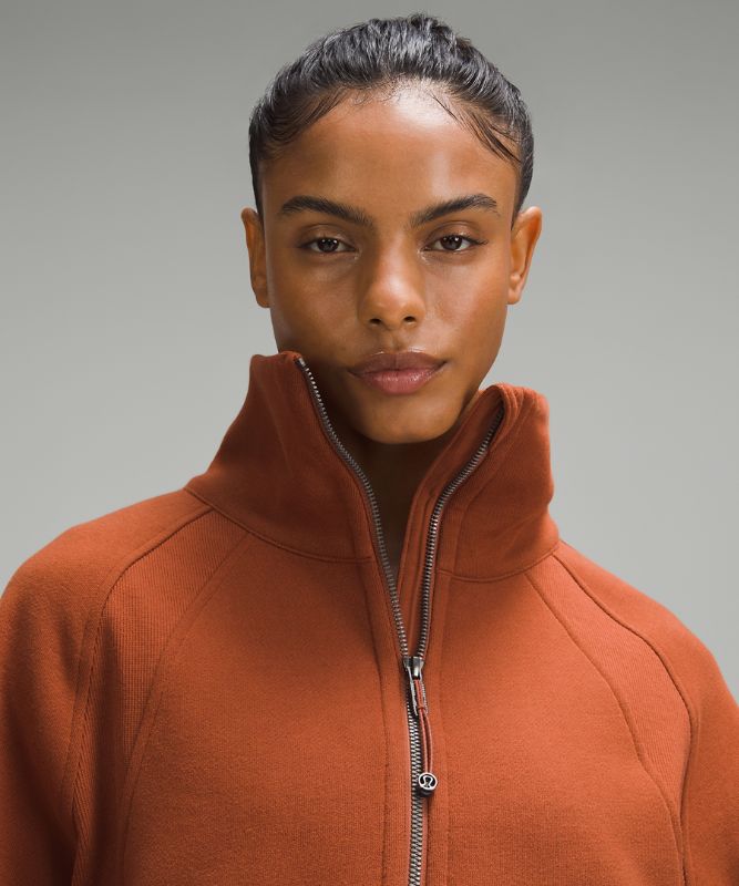 Scuba Oversized Funnel-Neck Half Zip