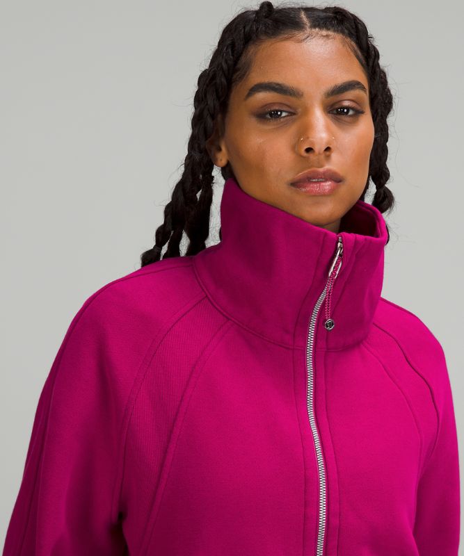 Scuba Oversized Funnel Neck Half Zip