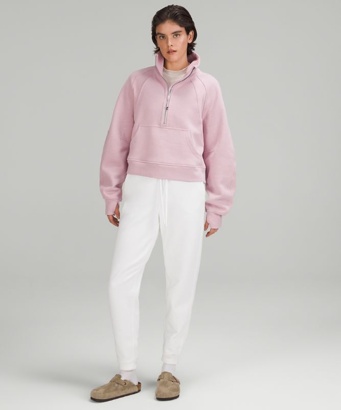 Scuba Oversized Funnel Neck Half Zip