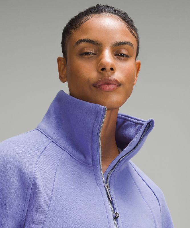 Scuba Oversized Funnel-Neck Half Zip