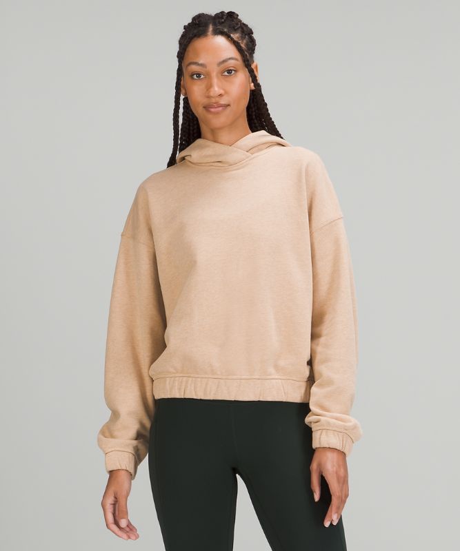 Relaxed Cropped Hoodie