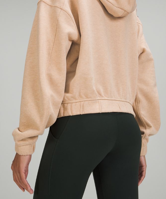 Relaxed Cropped Hoodie