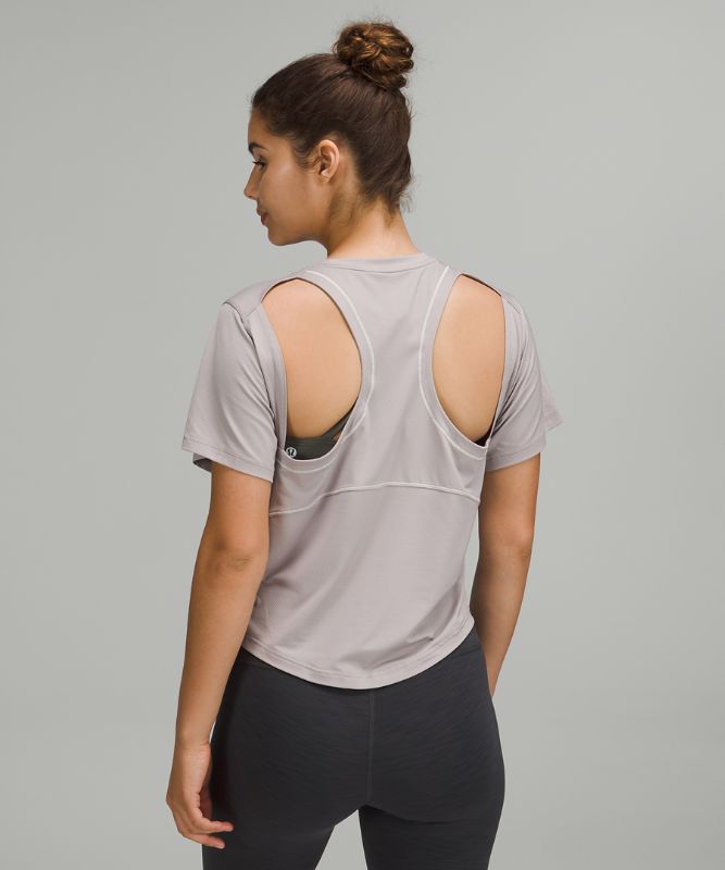 Ventilated Open-Back Training T-Shirt