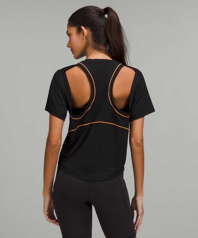 Ventilated Open-Back Training T-Shirt