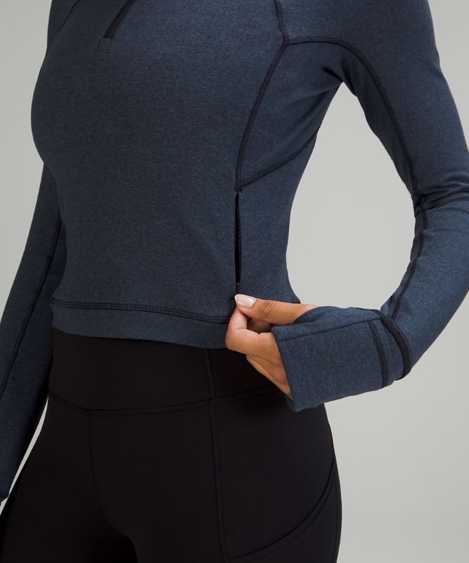 It's Rulu Run Cropped Half-Zip