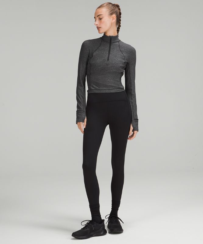 It's Rulu Run Cropped Half Zip