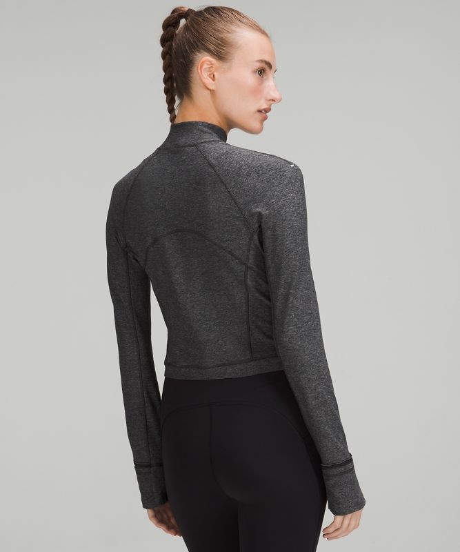 It's Rulu Run Cropped Half Zip