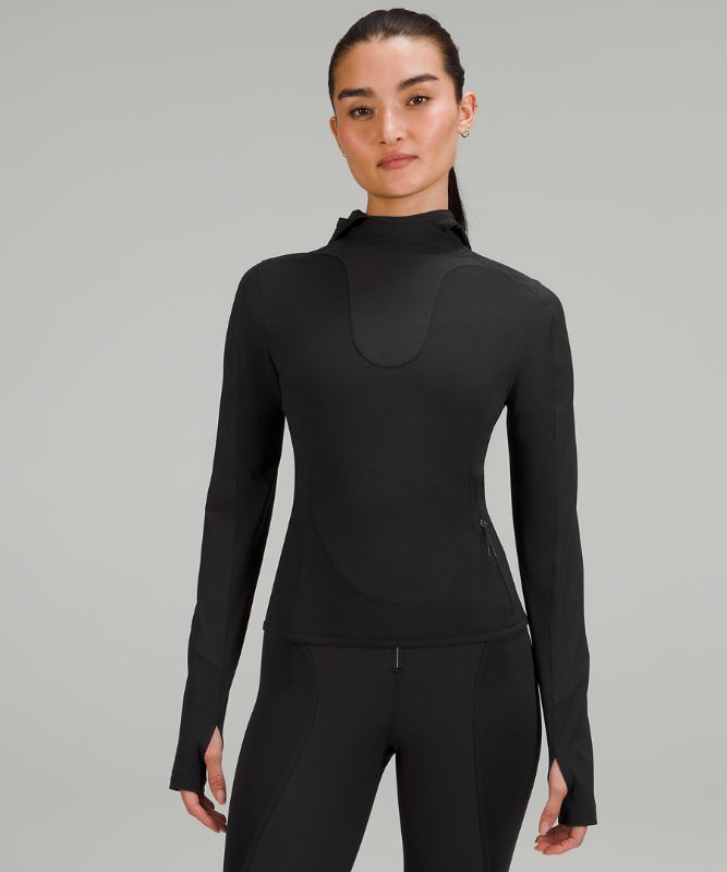 Ribbed Nulux Long Sleeve Skiing Pullover