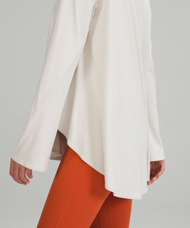 Nulu Relaxed-Fit Yoga Long Sleeve Shirt