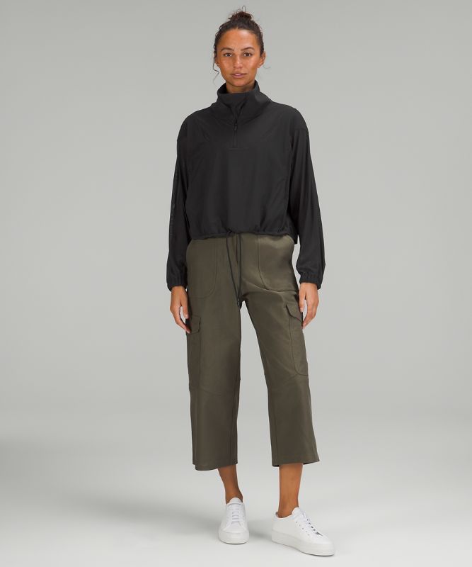 Lightweight Mesh Half-Zip Pullover