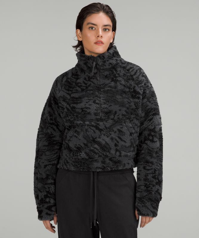 Scuba Oversized Fleece Funnel Neck