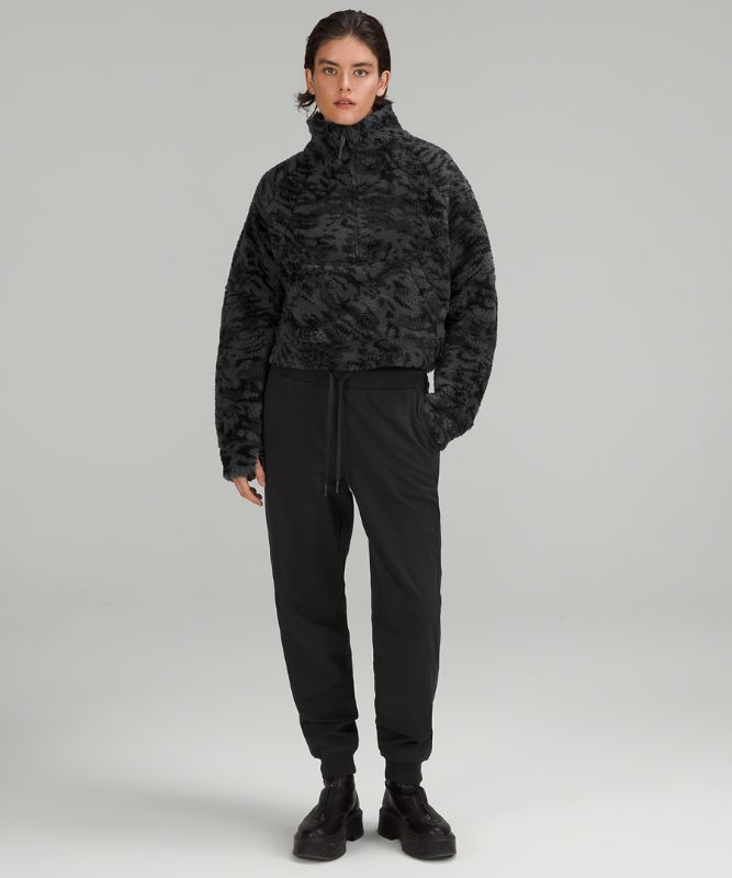 Scuba Oversized Fleece Funnel Neck