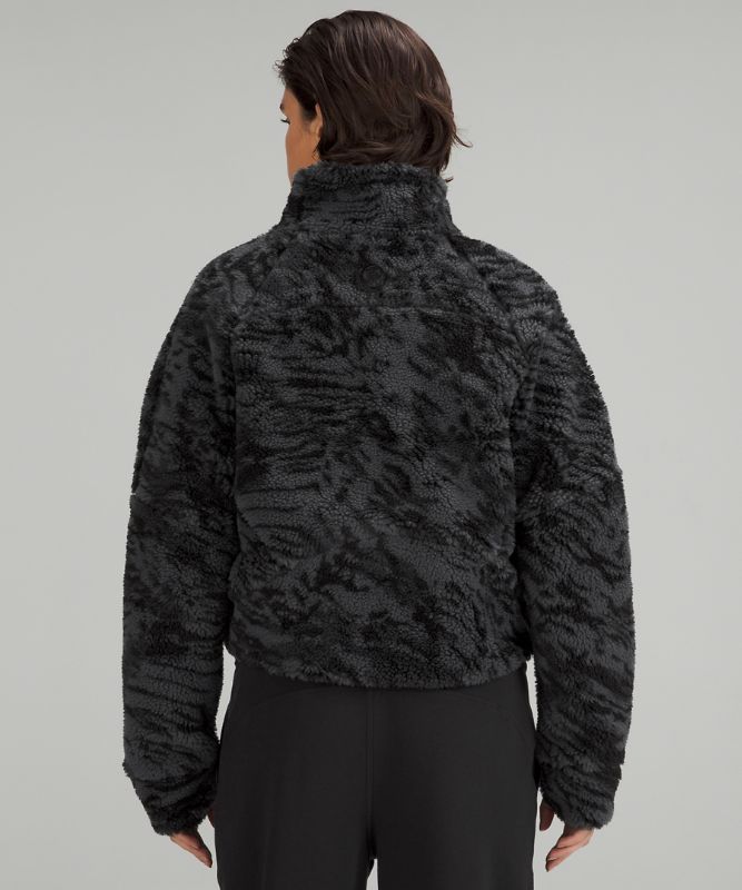 Scuba Oversized Fleece Funnel Neck