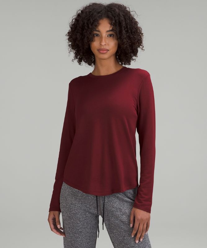 Love Modal Fleece Long Sleeve Shirt