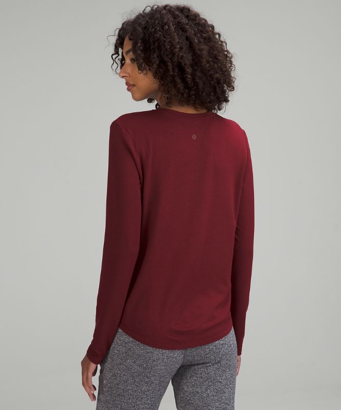 Love Modal Fleece Long Sleeve Shirt