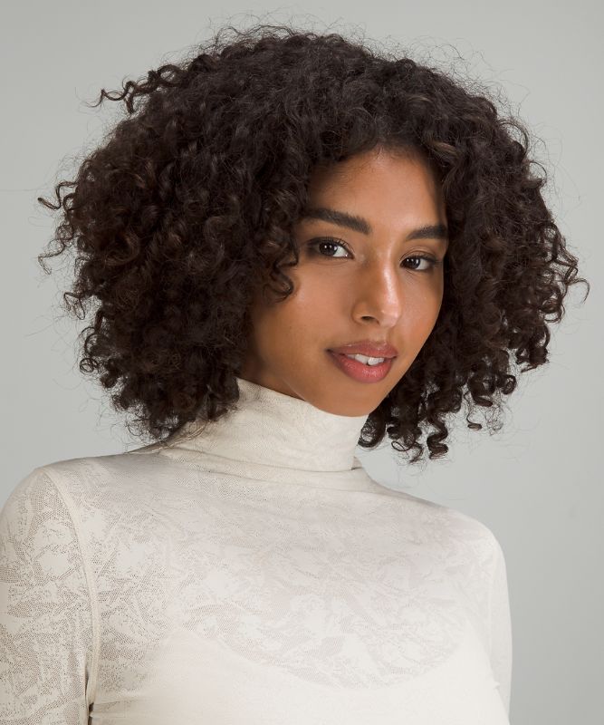 Slim-Fit Jacquard Turtleneck