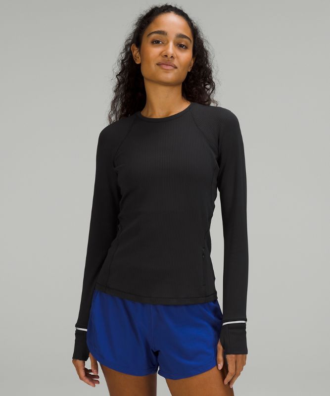 It's Rulu Run Ribbed Long-Sleeve Shirt