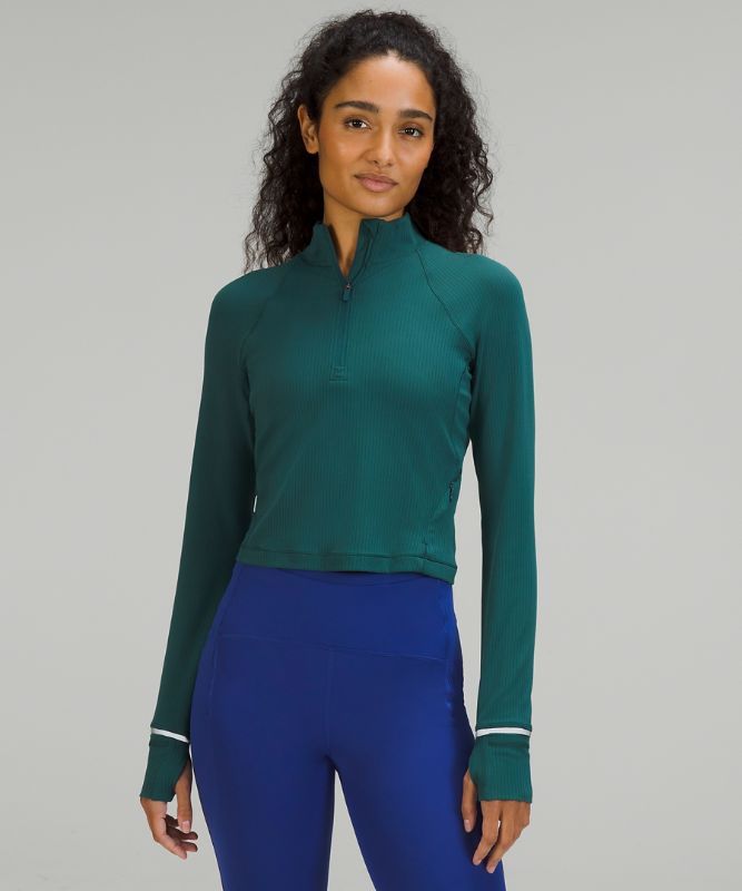 Lululemon It's Rulu Run 2024 Cropped Half Zip