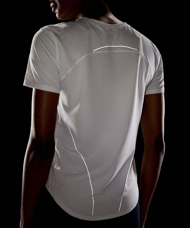 High-Neck Running and Training Reflective T-Shirt Online Only