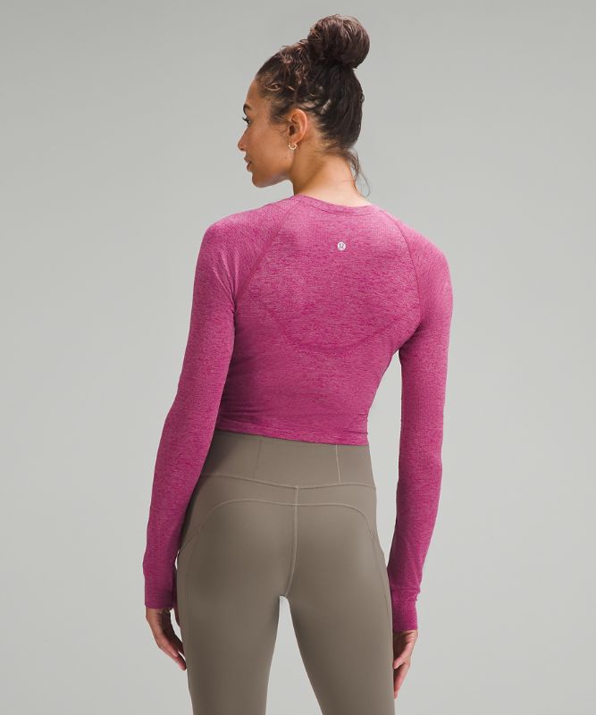 Swiftly Tech Cropped Long-Sleeve Shirt 2.0