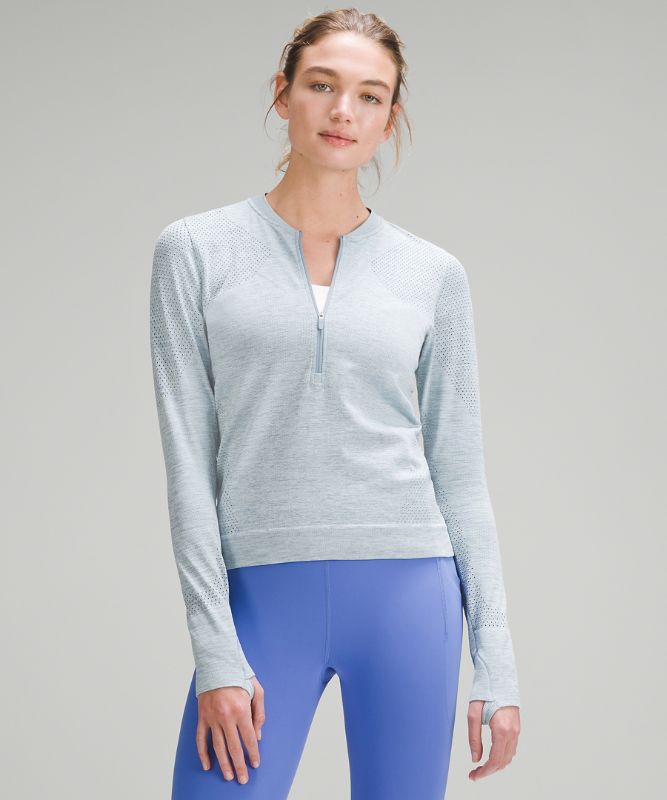 Swiftly Midweight Half-Zip Long-Sleeve Shirt