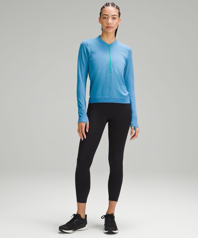 Swiftly Midweight Half-Zip Long-Sleeve Shirt