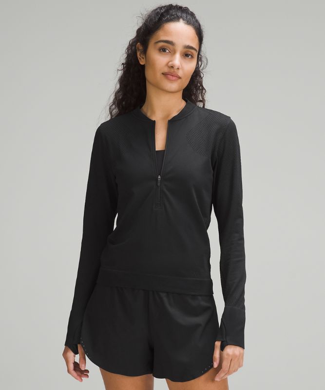 Swiftly Midweight Half-Zip Long-Sleeve Shirt