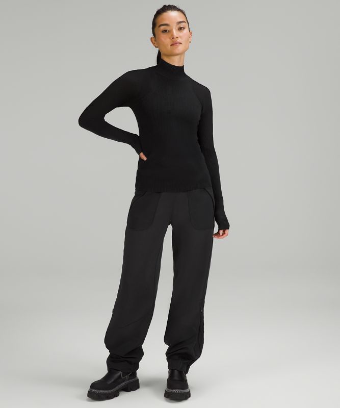 Merino Wool Mockneck Light Sweater