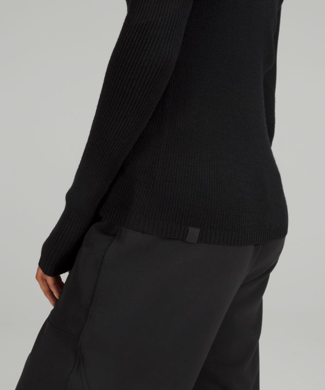 Merino Wool Mockneck Light Sweater