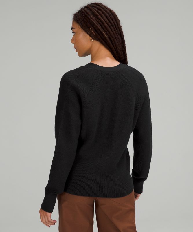 Merino Wool-Blend Cardigan