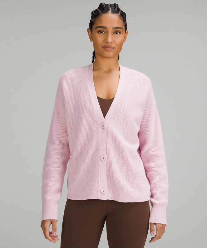 Merino Wool-Blend Cardigan