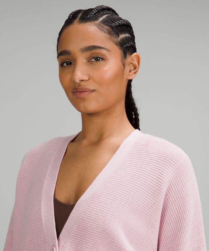 Merino Wool-Blend Cardigan