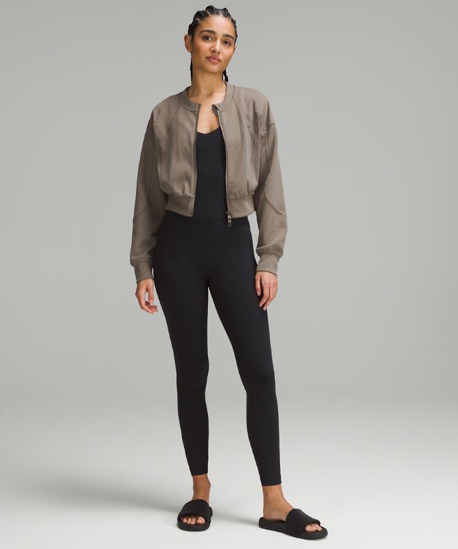 Ribbed Softstreme Cropped Jacket