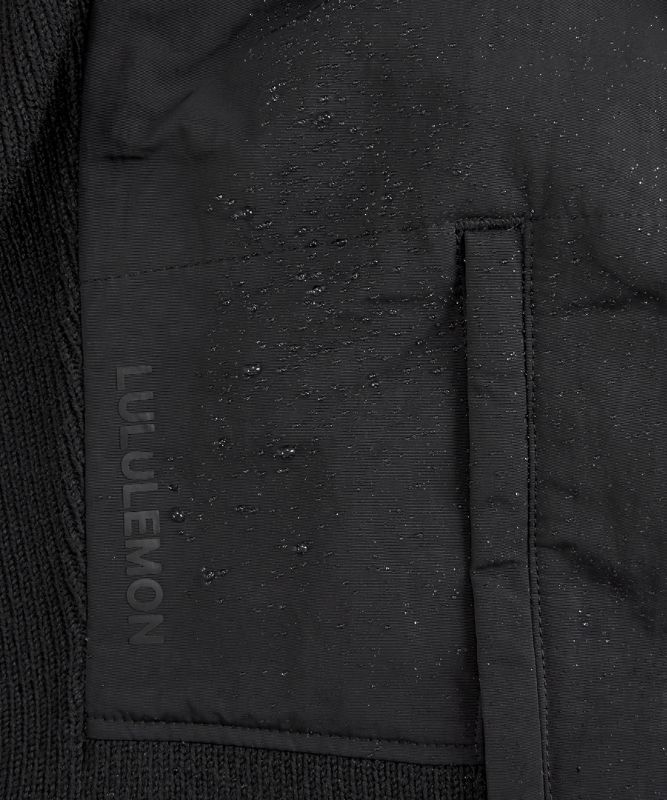 Water-Repellent Full-Zip Sweater