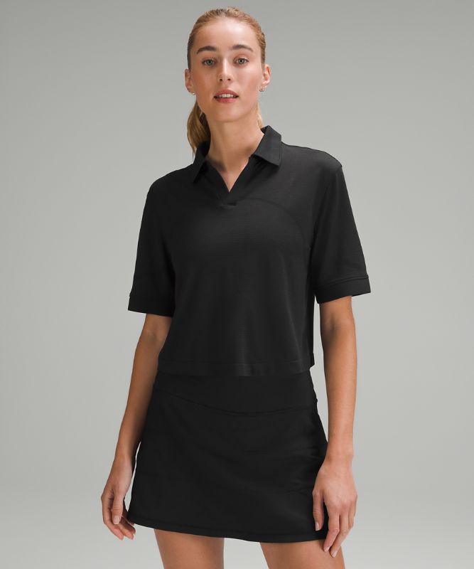 Swiftly Tech Relaxed-Fit Polo Shirt