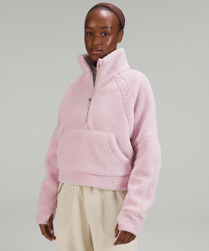 Scuba Oversized Fleece Funnel Neck