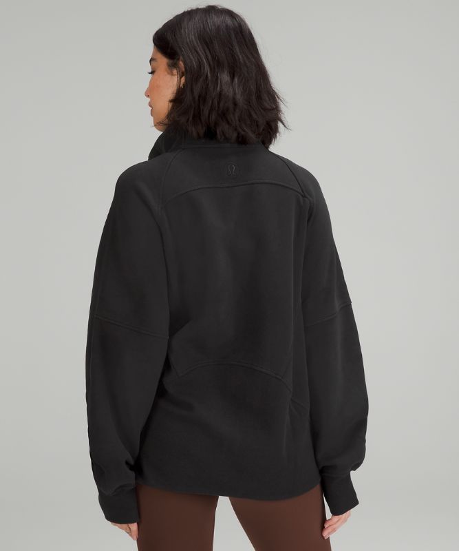 Scuba Oversized Funnel-Neck Full Zip Online Only