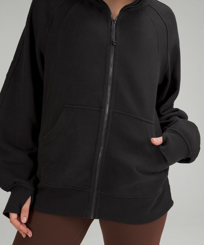 Scuba Oversized Funnel-Neck Full Zip Online Only